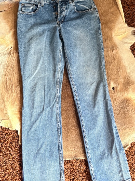 Maurices Denim - Maurices Button Fly Denim Jeans woman’s Size 5/6 Regular Blue Wash